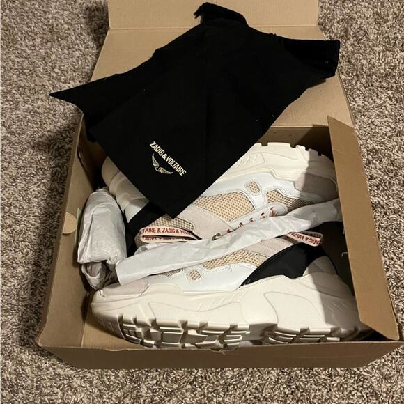 Zadig & Voltaire Future platform sneakers size 41 - Picture 2 of 11